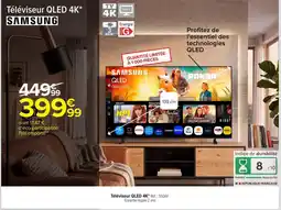 Carrefour SAMSUNG Téléviseur QLED 4K offre