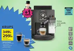 Carrefour KRUPS Expresso broyeur offre