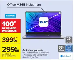 Carrefour MEDION Ordinateur portable offre