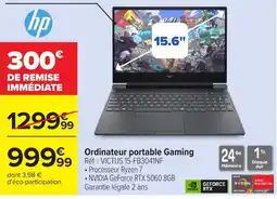 Carrefour HP Ordinateur portable Gaming offre