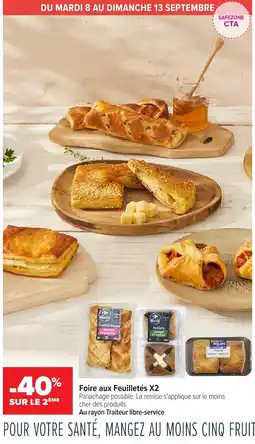 Carrefour Market Feuilletés offre