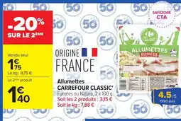 Carrefour Market Carrefour Classic' Allumettes offre
