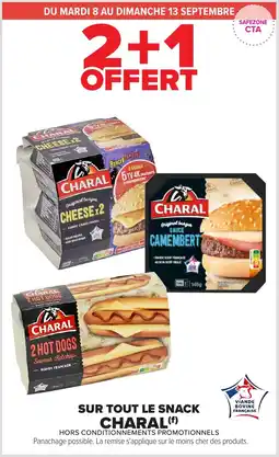 Carrefour Market CHARAL original burgers offre