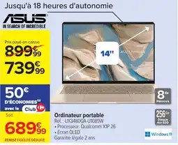 Carrefour ASUS Ordinateur portable offre