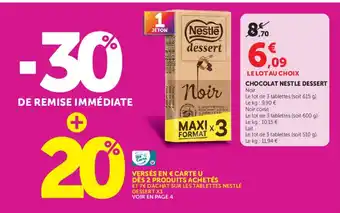 Nestlé dessert Noir