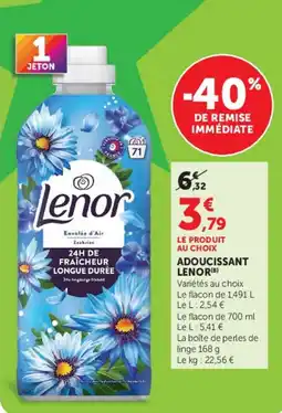 U Express Lenor Adoucissant offre