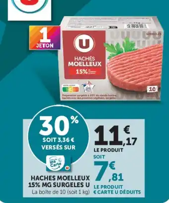 U HACHÉS MOELLEUX
