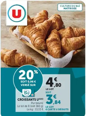 U Express U Croissants offre