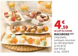 U Express MACARONS offre