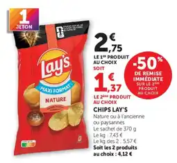 U Express Lay's Chips offre