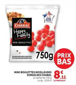 U Express CHARAL MINI BOULETTES offre