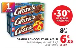 Super U LU Granola offre