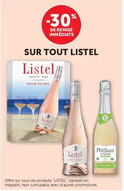 Super U Listel offre