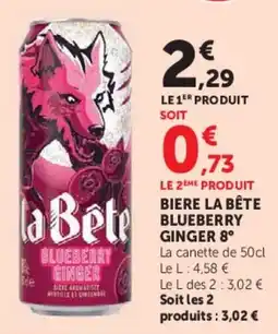 Hyper U La Bête Bière offre