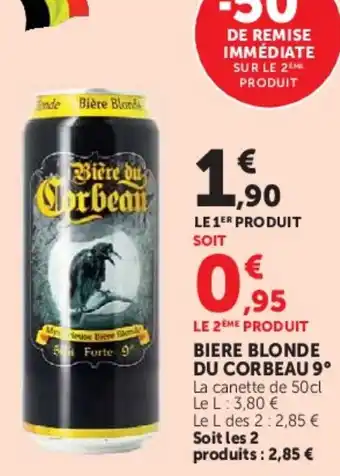 Biere Blonde Du Corbeau