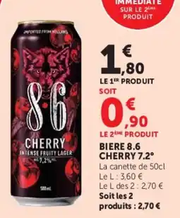 Hyper U 8.6 CHERRY offre