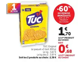 Super U TUC Original offre