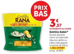 Super U RANA Ravioli offre
