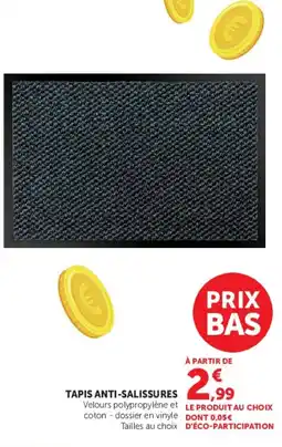 Super U Tapis anti-salissures offre