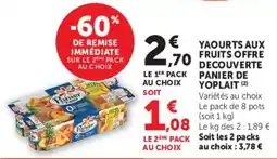 Super U Yoplait offre