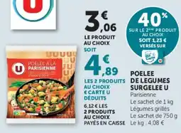 Super U U Poêlée à la Parisienne offre
