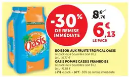 Super U Oasis Boisson aux fruits tropical offre