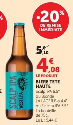 Hyper U BIERE TETE HAUTE offre