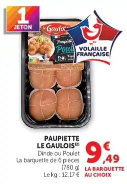 Super U Le Gaulois Paupiette offre