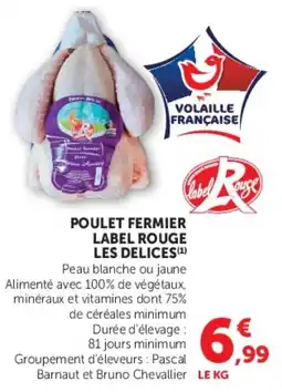Super U Label Rouge Poulet Fermier offre