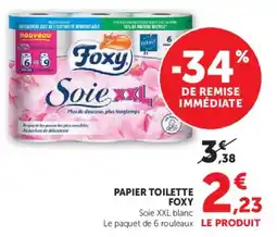 Hyper U Foxy Papier toilette offre