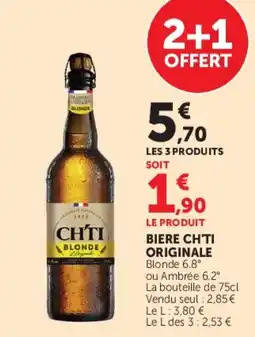 Hyper U CH'TI BLONDE offre