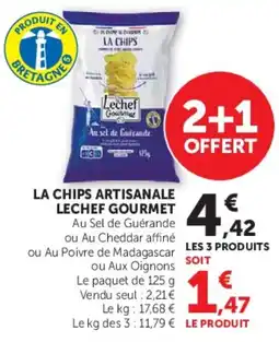 Hyper U Lechef Gourmet LA CHIPS ARTISANALE offre