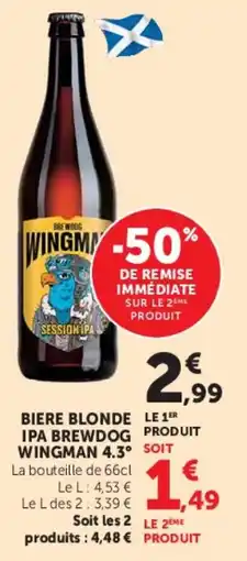 Hyper U BREWDOG WINGMAN offre