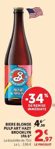 Hyper U Brooklyn Brewery Pulp Art offre