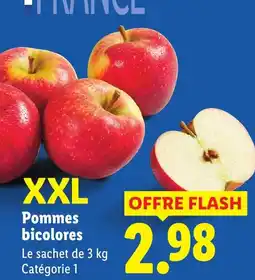 Lidl Pommes bicolors offre