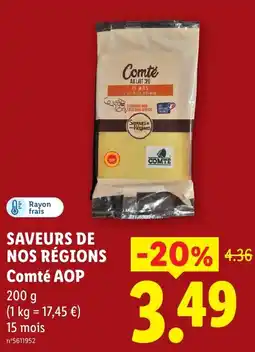 Lidl Comté offre