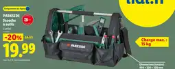 Lidl Parkside sacoche à outils offre