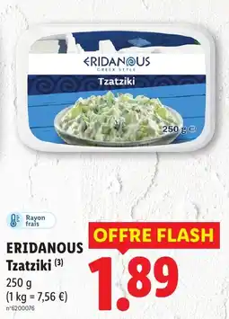 Lidl ERIDANOUS Tzatziki offre