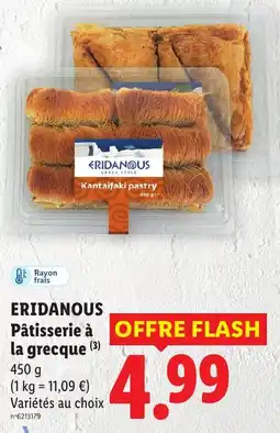 Lidl ERIDANOUS Pâtisserie à la grecque offre
