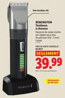 Lidl REMINGTON Tondeuse à cheveux offre