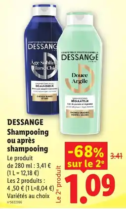 Lidl DESSANGE Shampooing offre