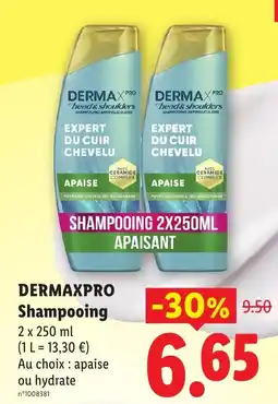 Lidl DERMAXPRO Shampooing offre