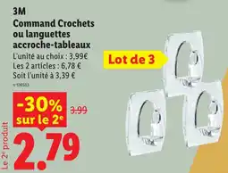 Lidl 3M Command Crochets offre