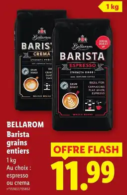 Lidl Bellarom Barista grains entiers offre