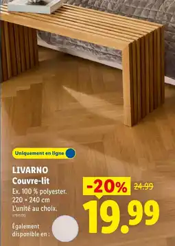 Lidl LIVARNO Couvre-lit offre