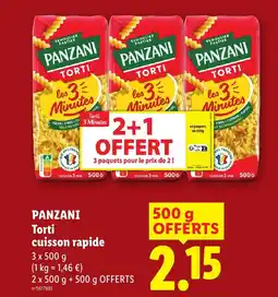 Lidl PANZANI Torti offre