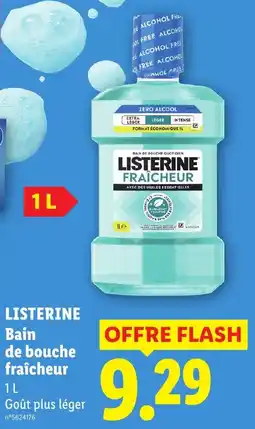 Lidl LISTERINE Bain de bouche fraîcheur offre