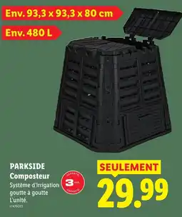 Lidl PARKSIDE Composteur offre