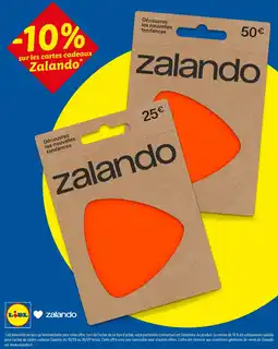 Lidl Zalando offre