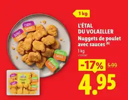 Lidl L'ÉTAL DU VOLAILLER Nuggets de poulet offre